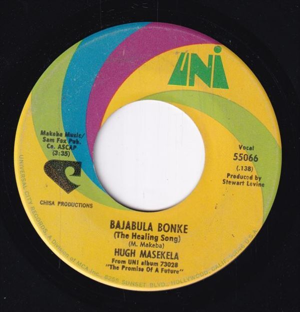 Hugh Masekela - Grazing In The Grass / Bajabula Bonke (The Healing Song) (A) SF-CK071の画像1