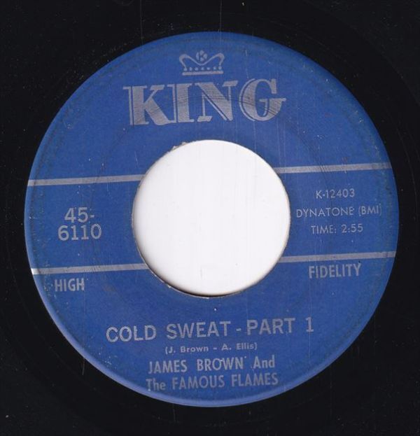 James Brown And The Famous Flames - Cold Sweat pt.1 / pt.2 (B) SF-CK170の画像1