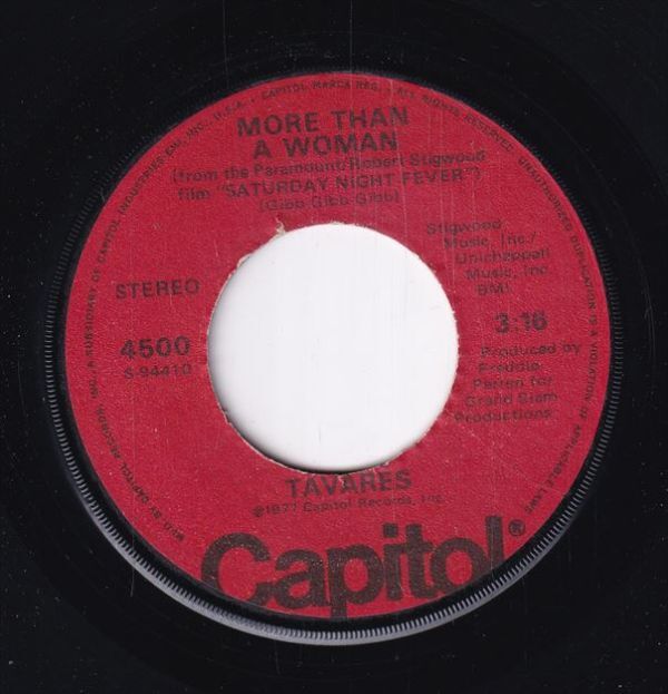 Tavares - More Than A Woman / Keep In Touch (A) SF-CM372_画像1