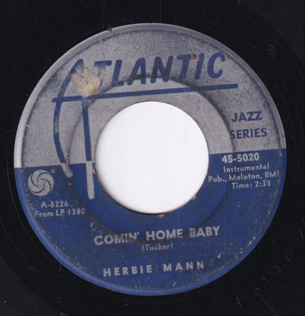 [Jazz] Herbie Mann - Summertime/Comin' Home Baby (C) SF-CK105の画像1