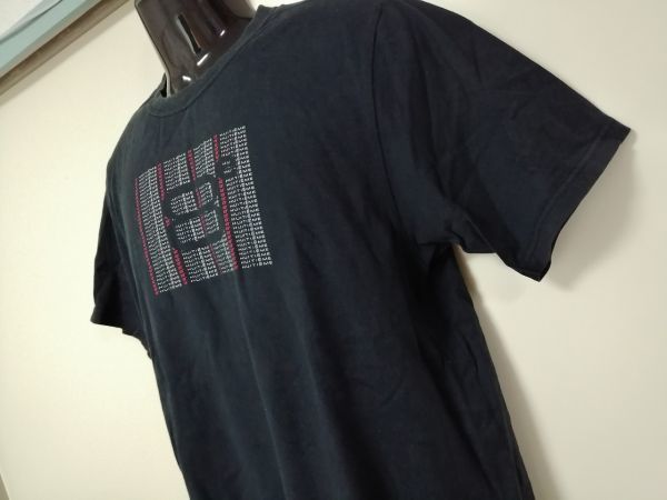 kkyj2479 ■ 8e HUITIEME ■ ウィッテム Tシャツ カットソー トップス 半袖 コットン 黒 L_画像4
