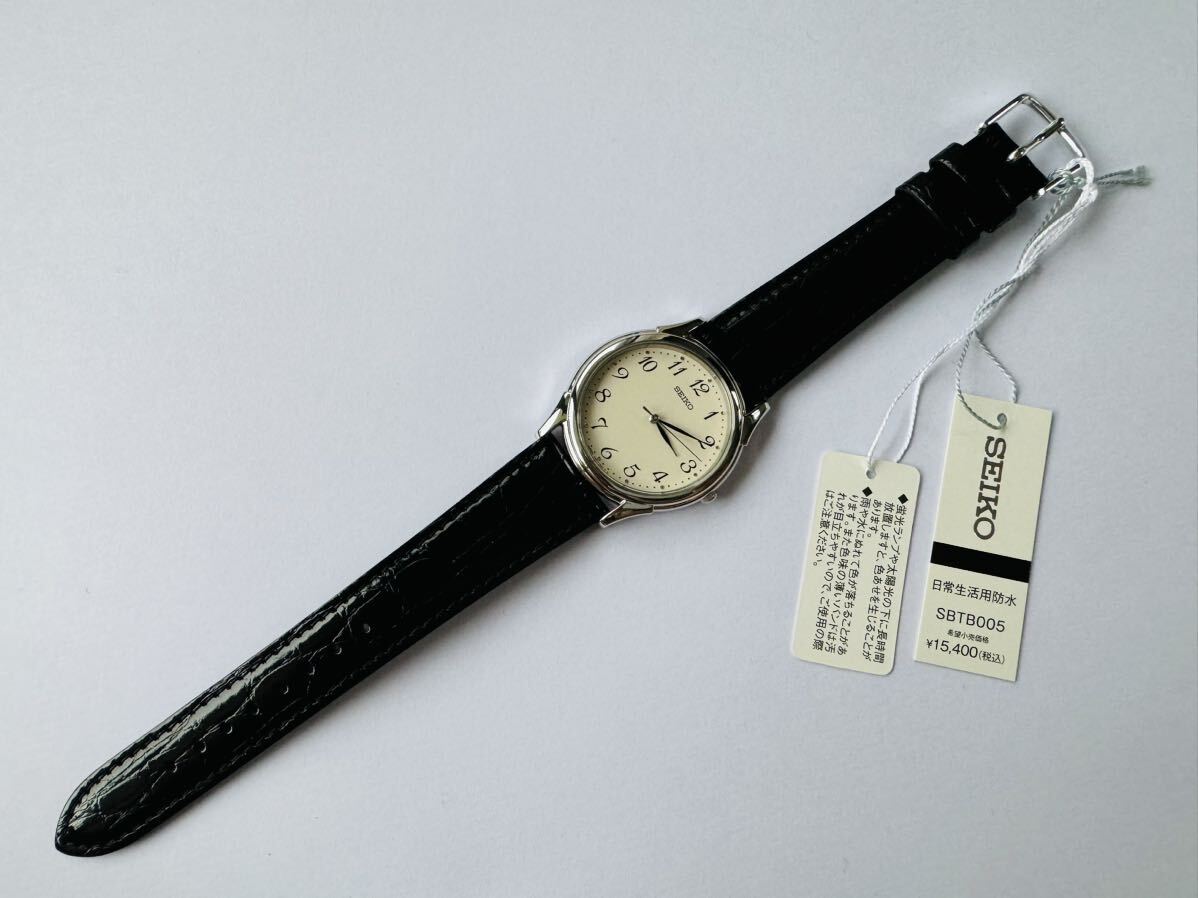 ☆1000円スタート☆ セイコー クオーツ メンズ 未使用品 SBTB005  SEIKO 腕時計の画像5