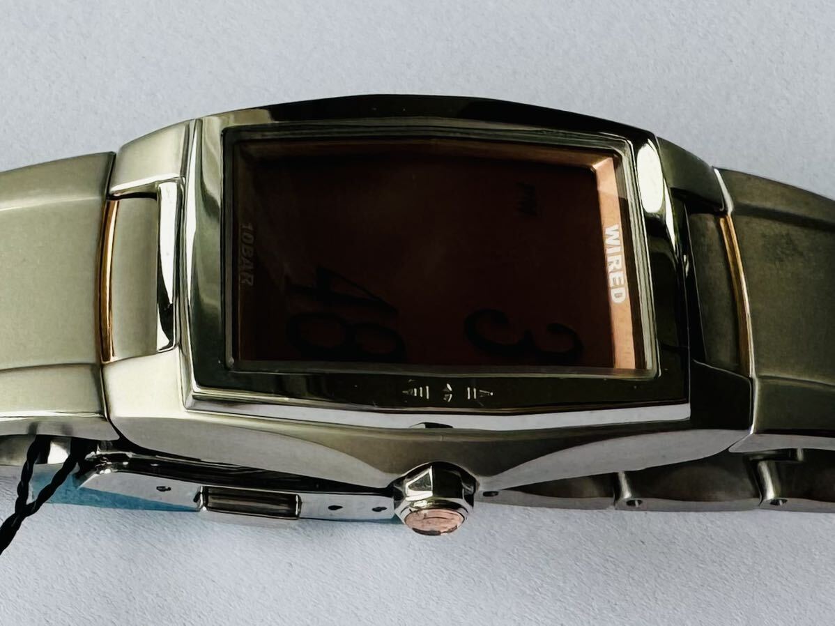 ☆1000円スタート☆ セイコー WIRED デジタル メンズ   SEIKO ALBA アルバ AGBY003 腕時計の画像4