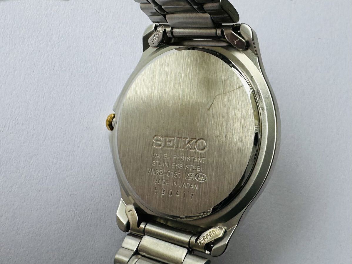 ☆1000円スタート☆　セイコー　メンズ　クオーツ　未使用　　SCXA028　SEIKO　腕時計_画像6