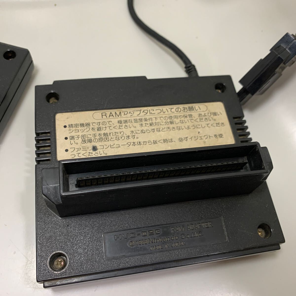 ディスクシステム Nintendo 任天堂 RAMアダプター ファミコン FC ジャンク セット まとめ HVC-023_画像6