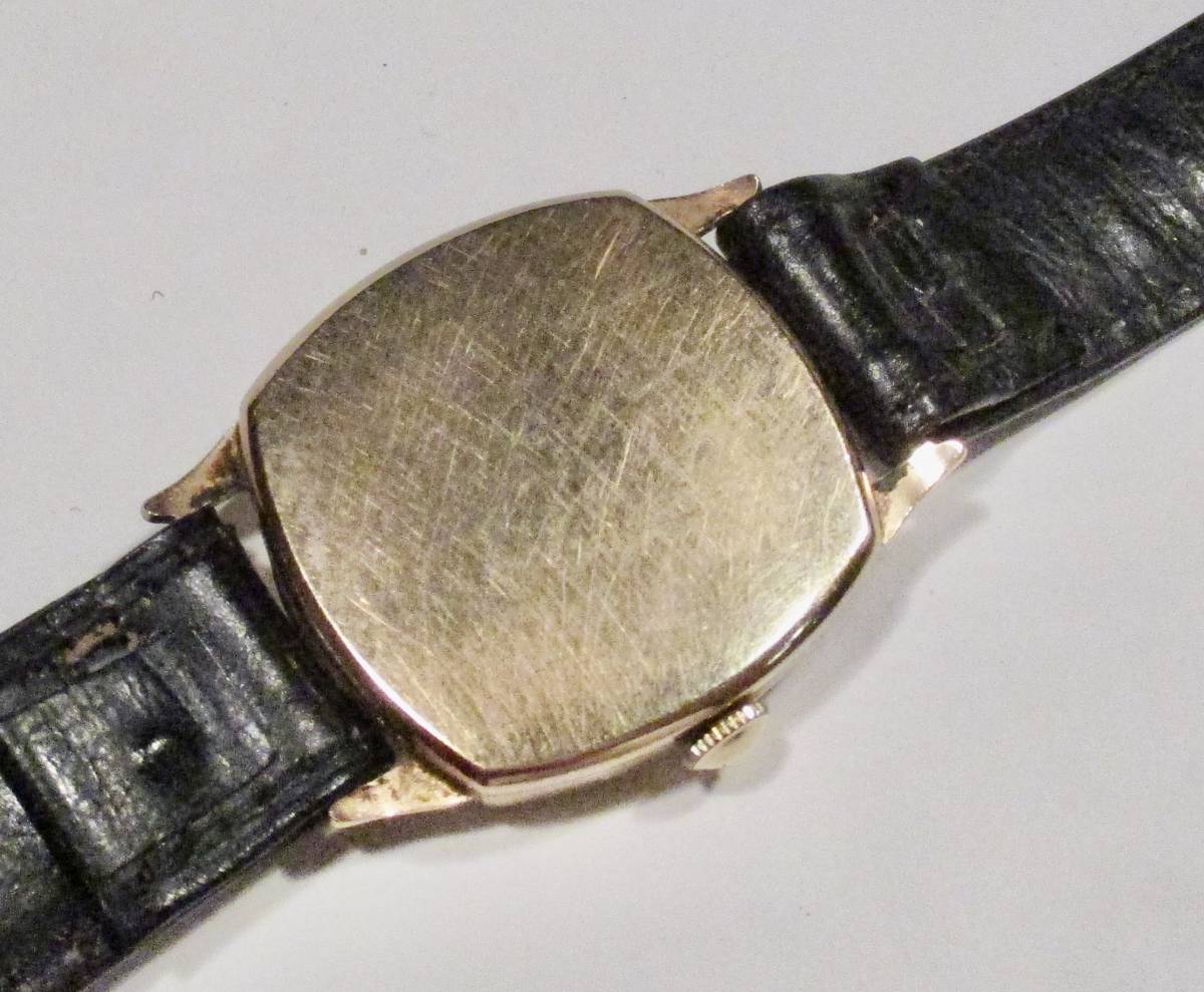 * Vintage 9CT Rotary джентльмен для наручные часы Швейцария 1950 год примерно 