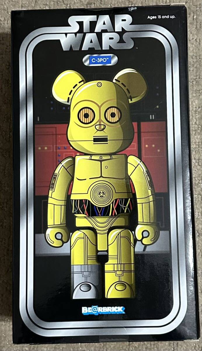 ベアブリック C-3PO 400% スターウォーズ stussyの画像1