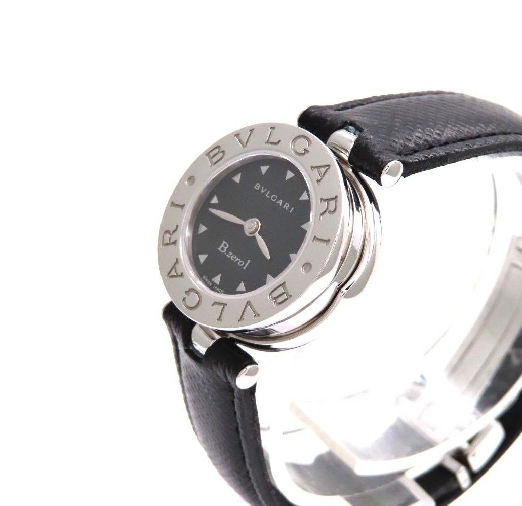 BVLGARI】ブルガリ 時計 'ビーゼロワン' ブラック文字盤 BVLGARI】ブルガリ 時計 'ビーゼロワン' ブラック文字盤