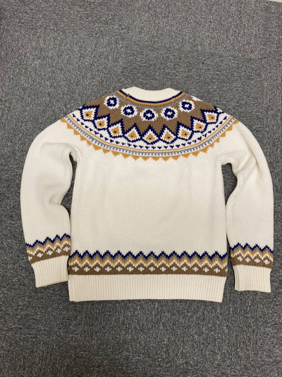 * beautiful goods Dolce & Gabbana white embroidery knitted sweater *