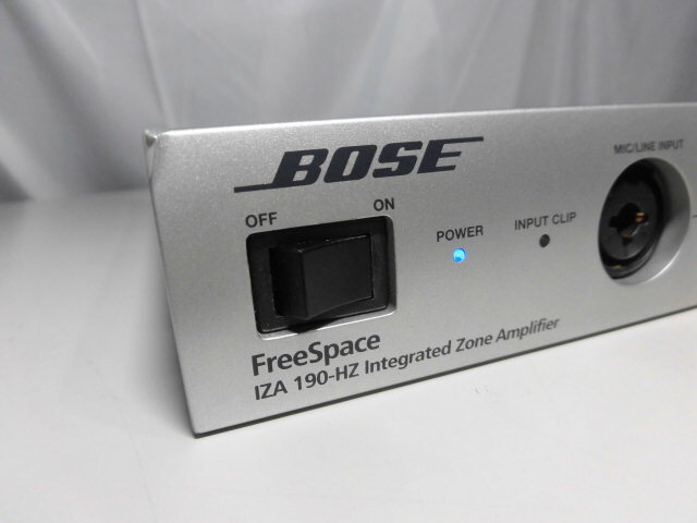 ◆◇555 BOSE FreeSpace IZA190-HZ integrated zone amplifier コンパクトミキサーパワーアンプ 通電〇◇◆の画像2