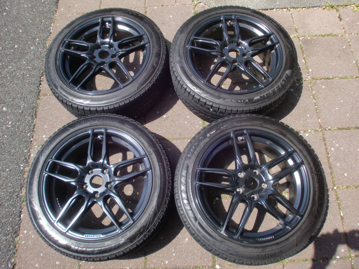 良品 KELLENERS Sport & BS BLIZZAK VRX3 225/45R17　BMW 1Sr F40 2Sr F44 MINI CLUBMANN F54等に　本州四国送料無料　手渡し5,000円ご返金_画像1