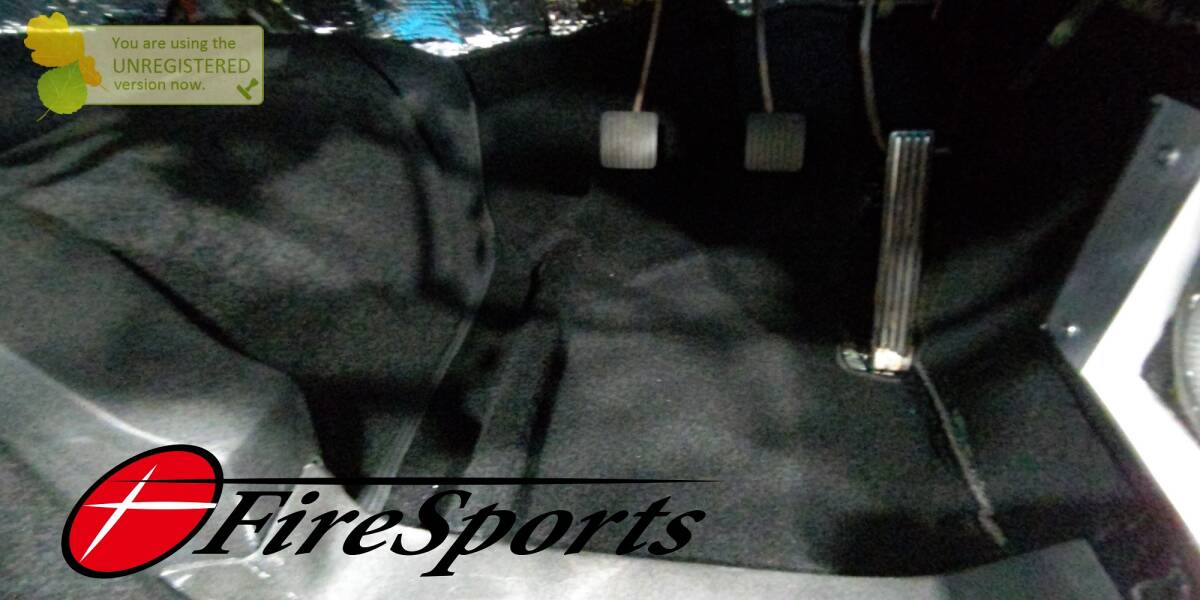 限定品 ヨタハチ トヨタ スポーツ 800 フロアカーペット 絨毯 新品 未使用 ②の画像4