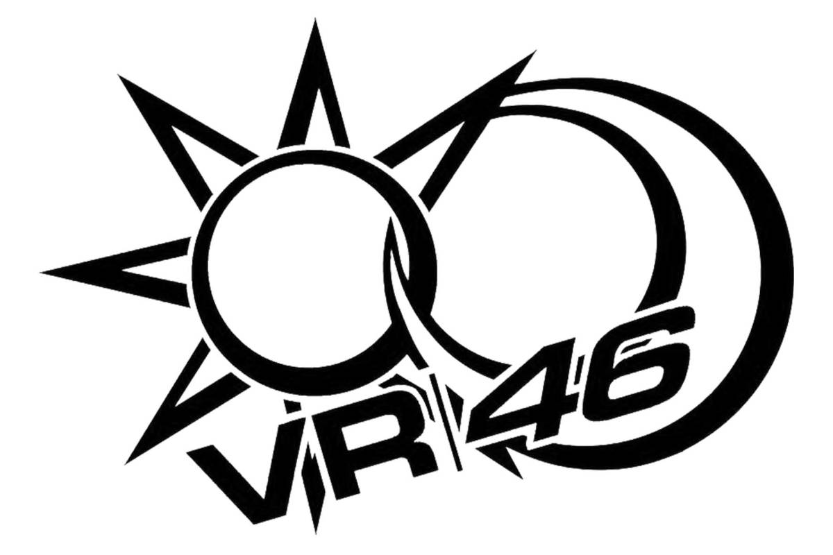 ステッカー VR46 SUN & MOONの画像1