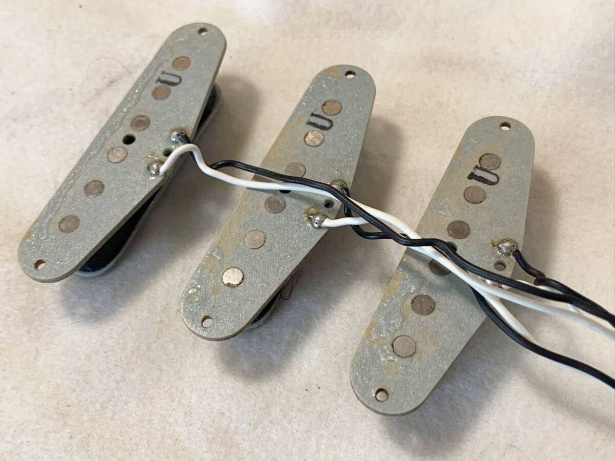 Tokai U Stamp Grey Bobbin Pickup SET 80s トーカイ U スタンプ Tokai U Stamp Grey Bobbin Pickup SET 80s トーカイ U スタンプ