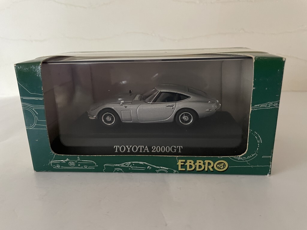 1/43トヨタ2000GT（シルバー）★旧車・昭和レトロカー・オールディーズ・ヴィンテージ・名車・スポーツカー・古いの画像1