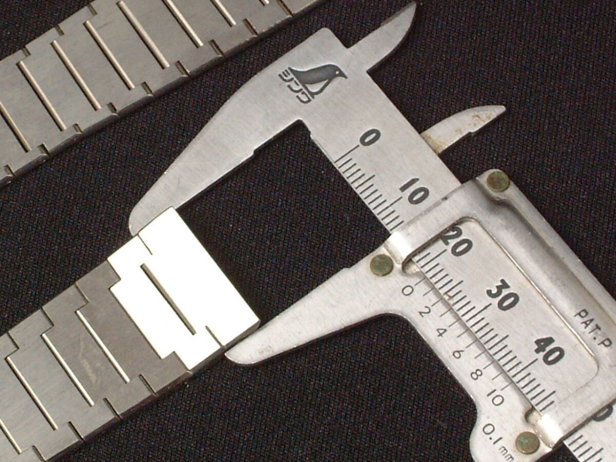 DOXA ドクサ 純正メタルブレス ステンレス パーツ色々 ラグ幅 22mm (中古/現状品)の画像7