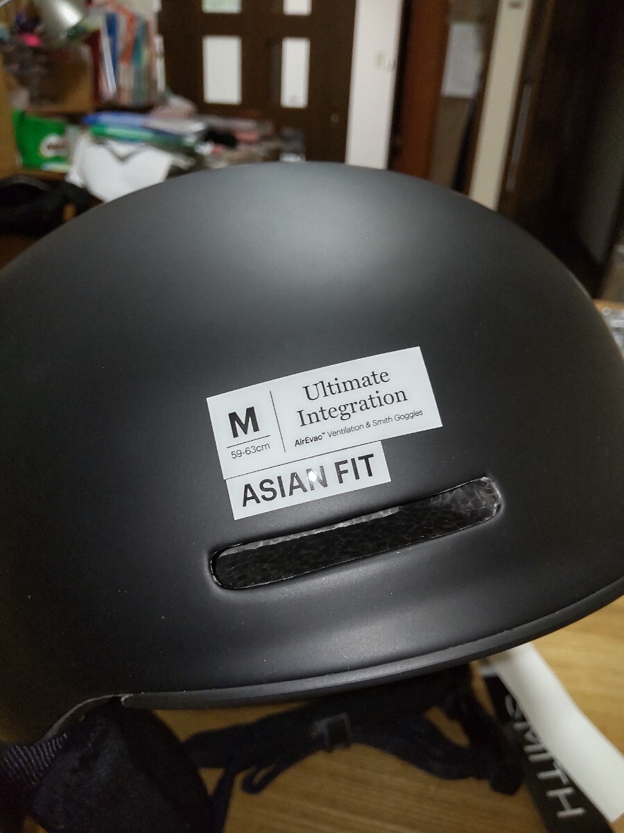 SMITH スミス MAZE サイズM MATTE BLACK アジアンフィット 未使用品 ヘルメットの画像3