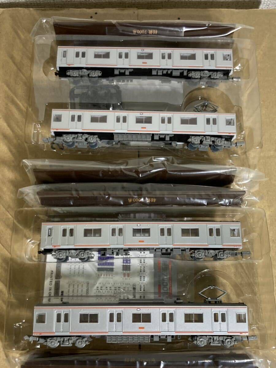 トミーテック 鉄道コレクション 相模鉄道7000系 2両セット×2の画像2