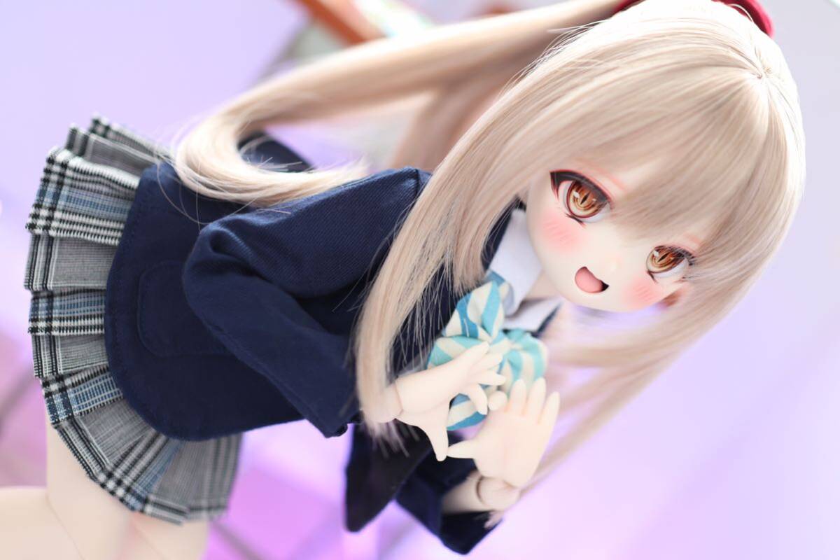 【KOMAKOMA】DDH-01 カスタムヘッド+舌パーツ+アイ2種類 セミホワイトの画像9