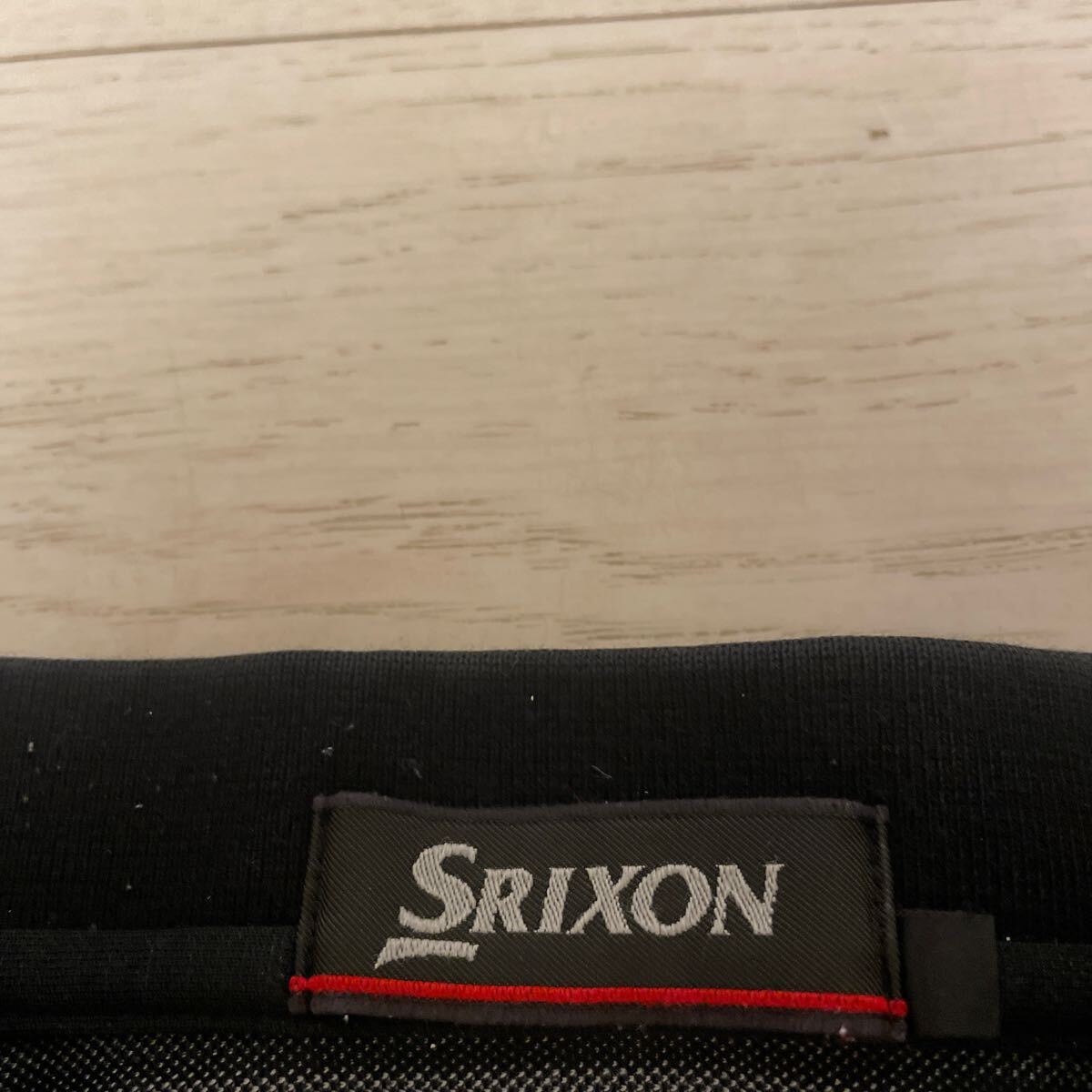 SRIXON スリクソン 長袖 ボーダー ポロシャツ サイズLくらい_画像3