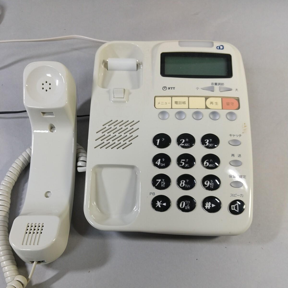 9786# including in a package NG is ude . super Ⅲ NTT East Japan office telephone telephone machine universal design . story vessel Home telephone business ho n present condition 