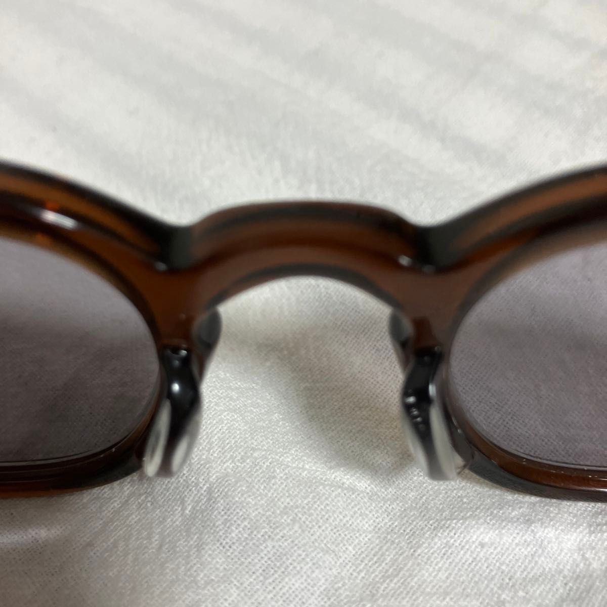 お値引き不可【美品】モスコット/レムトッシュ ブラウン 46 お値引き不可【美品】モスコット/レムトッシュ ブラウン 46