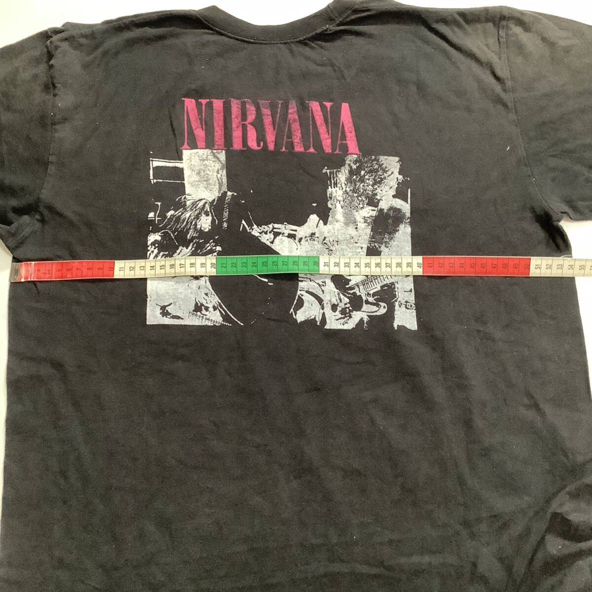 超スペシャル! 1990年ライブ限定 Nirvana × Sonic Youth 関係者 カート・コバーン着用 Bleach & Gooヴィンテージ Tシャツ 80s 90sの画像7