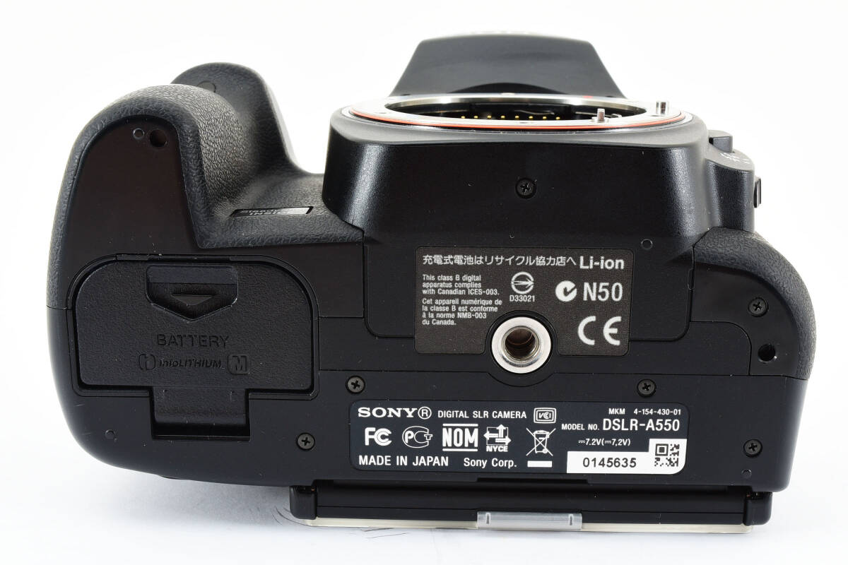5100円 ☆通電確認済・ショット数4784☆SONY α550 DSLR-A550 5100円 ☆通電確認済・ショット数4784☆SONY α550 DSLR-A550