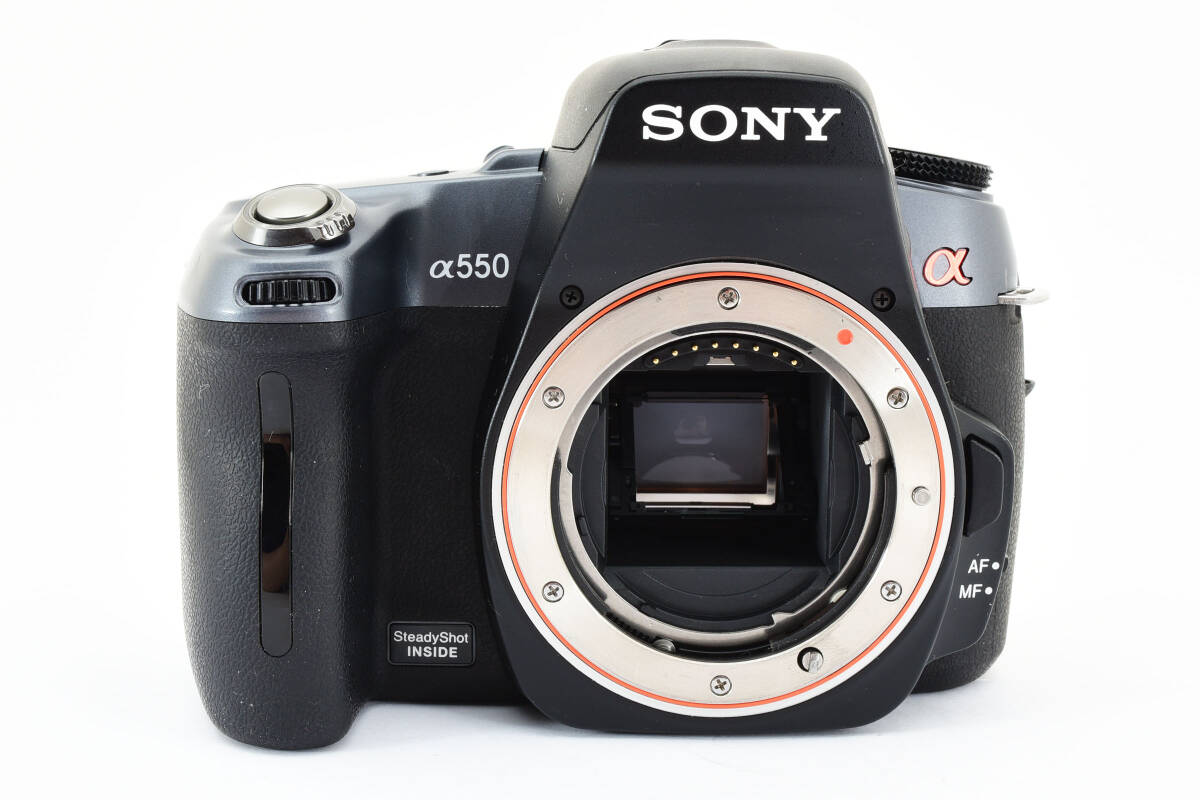 5100円 ☆通電確認済・ショット数4784☆SONY α550 DSLR-A550 5100円 ☆通電確認済・ショット数4784☆SONY α550 DSLR-A550