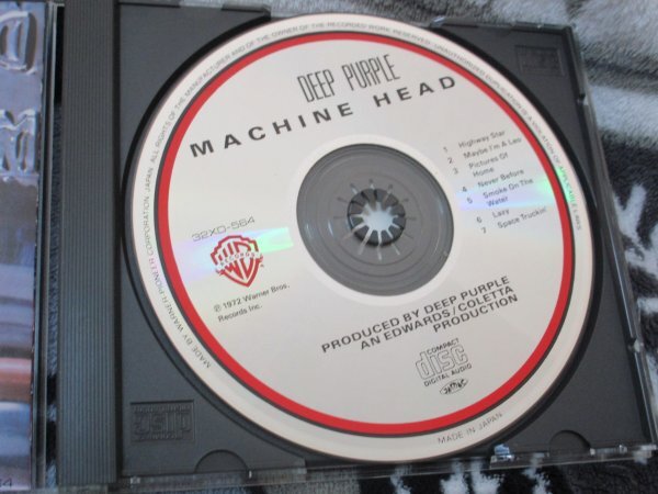 ディープ・パープル /『マシン・ヘッド』(32XD-564)【CD・7曲】 1 ハイウェイ・スター. 2 メイビー・アイム・ア・レオ～の画像2