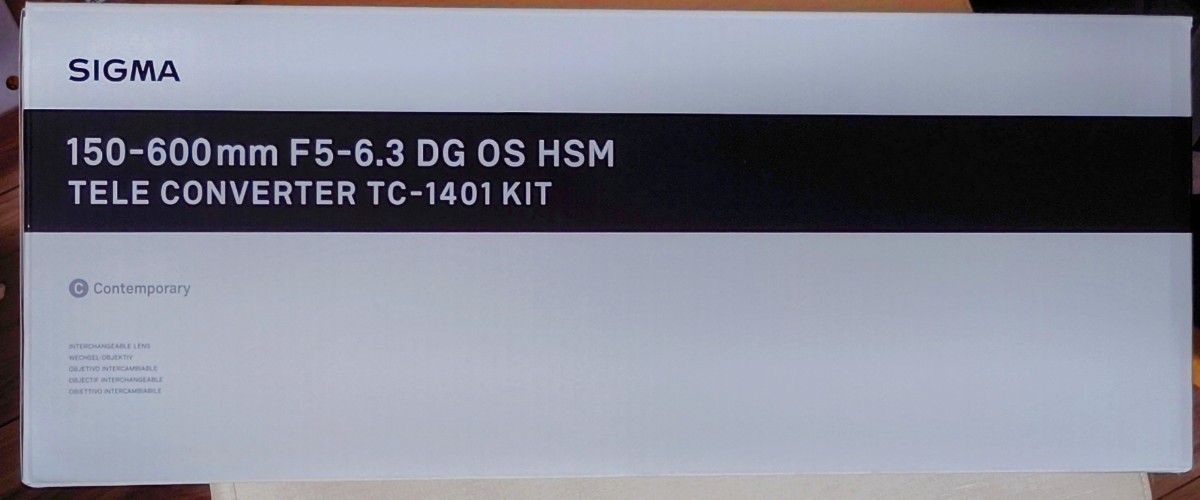 【未使用未開封】SIGMA Contemporary 150-600mm F5-6.3 DG OS HSM テレコンバーターキット ニコンFマウントの画像1