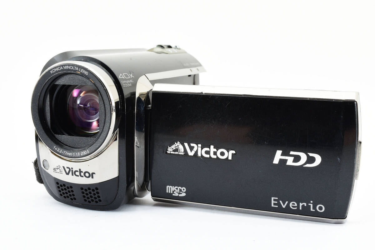 ★美品★完動品★ JVC Everio GZ-MG650 HDD デジタルビデオカメラ #S2841_画像2