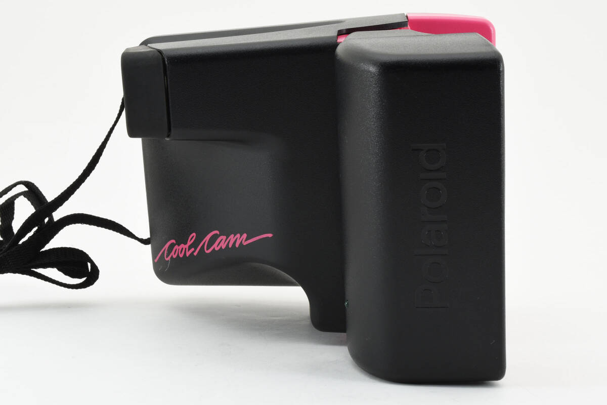 ★美品★ Polaroid Cool cam ポラロイド 600 ポラロイド インスタントカメラ ピンク ブラック　 #K2859_画像9