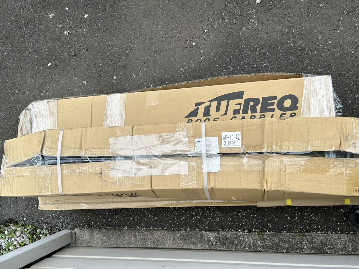 TUFREQ(タフレック) ルーフキャリア Lseries 6本脚 長さ2000×幅900×全高275 (mm) エブリィ/ハイゼットカーゴ L271の画像2