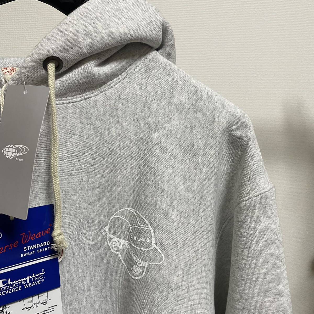 Champion × paperboy × BEAMS】別注Reverse Weave Hoodie【XL Champion × paperboy × BEAMS】別注Reverse Weave Hoodie【XL