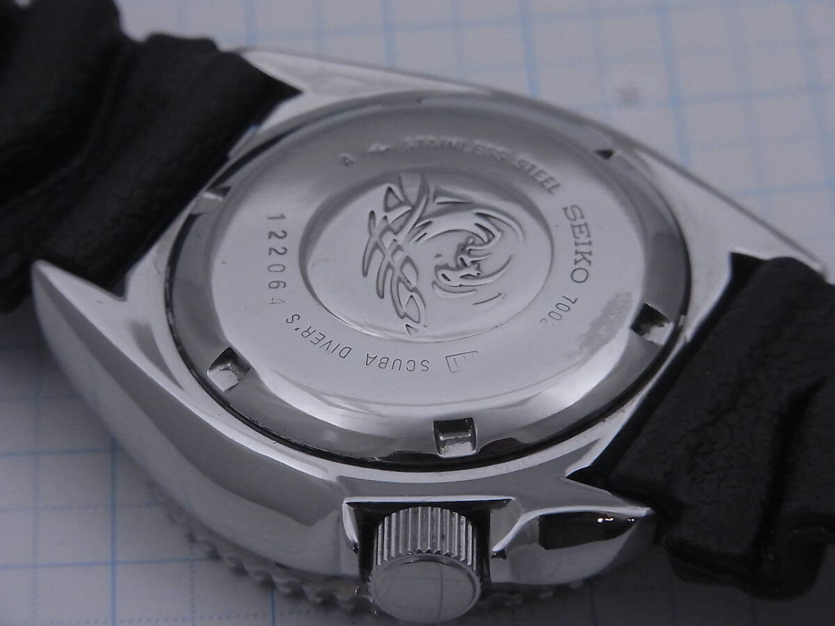 ● セイコーSEIKO デイトダイバー 5th モデル 7002-7000 A1 オールド文字盤 自動巻 ビンテージ時計の画像6