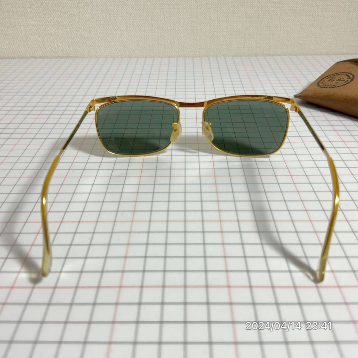 1000円〜　vintage B&L ボシュロム　Ray Ban レイバン　Sigent LX 金属フレーム　サングラス　ケース付き　送料無料_画像5