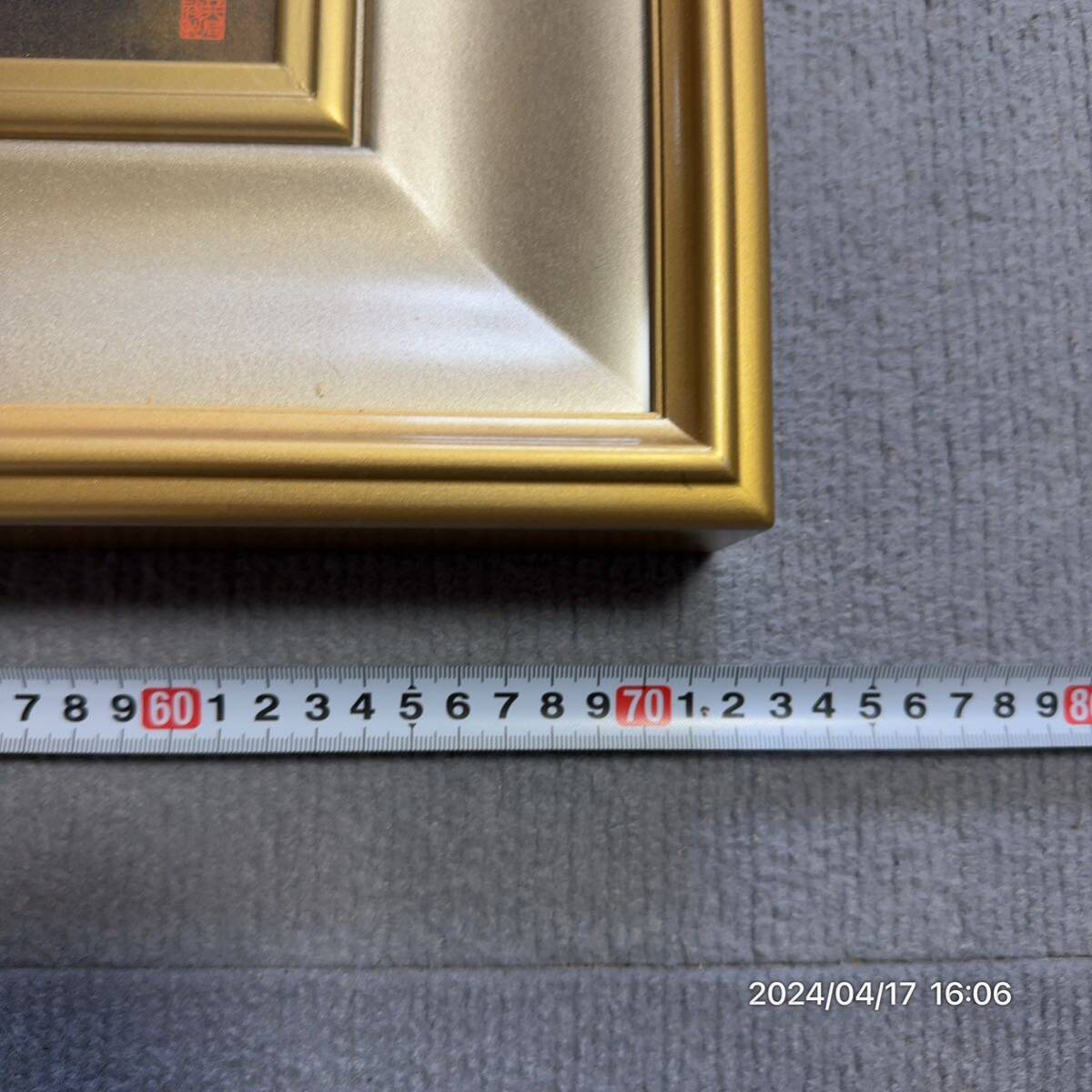 1000円〜　美品　48/1200 平山郁夫 流沙浄土変 リトグラフ　外枠71×57 内枠51×37.5cm 外箱あり_画像2