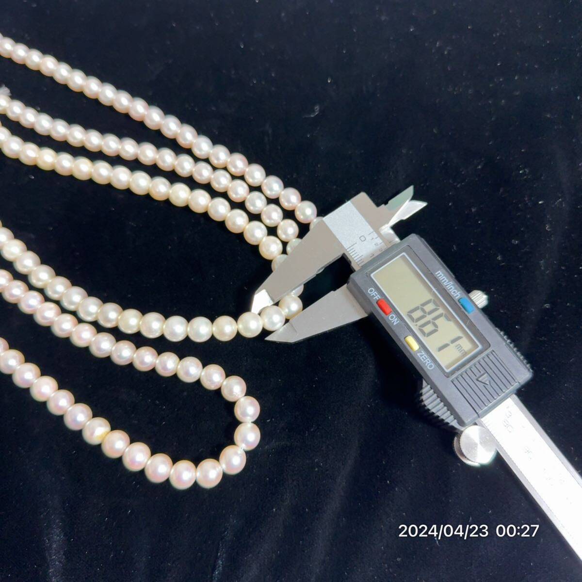 1000円〜 1 まとめ 美品 pearl パール 真珠 本真珠 バロック 8mm以上多数 ネックレス 13本セット 総重量約523g 送料無料 の画像8