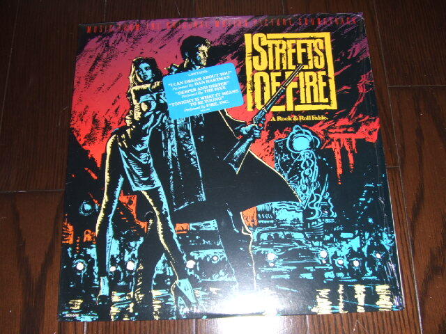 ! рис запись Street Of Fire / Original Soundtrack / Ry Cooder The Blasters Dan Hartman!