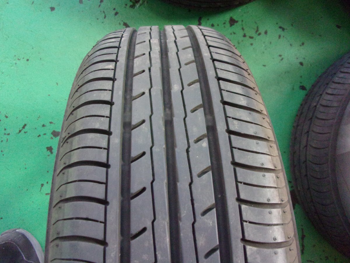 送料無料【A-TECH】SCHNEIDEA☆5.5J×14+38 PCD100-4穴☆BluEart-ES 165/65R14 8.5分山//4本[中古]タンク、パッソ、ルーミー、ブーン他の画像3