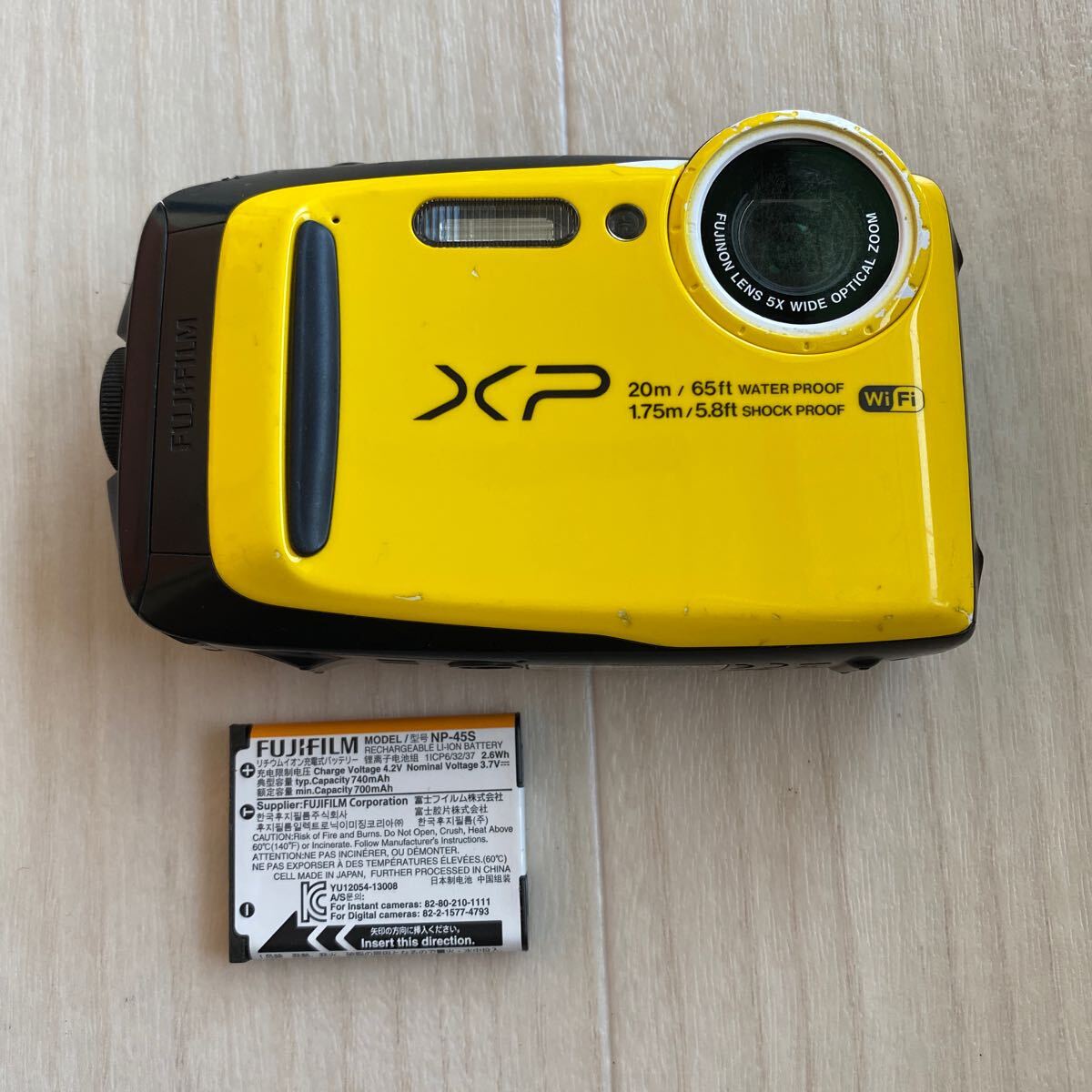 FUJIFILM FinePix XP120 富士フィルム デジタルカメラ デジカメ 防水 送料無料 D2111_画像1