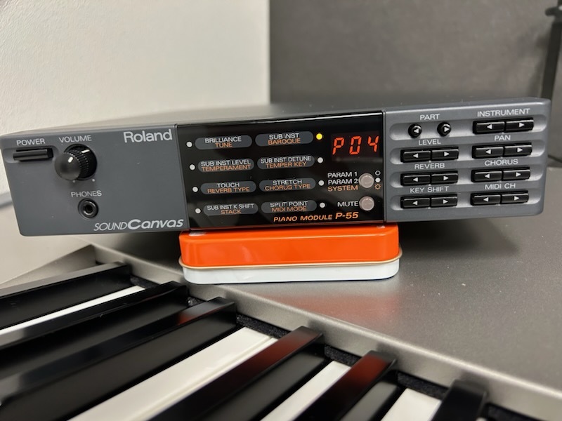 Roland ローランド ピアノ音源モジュール Sound Canvas P-55 の画像2