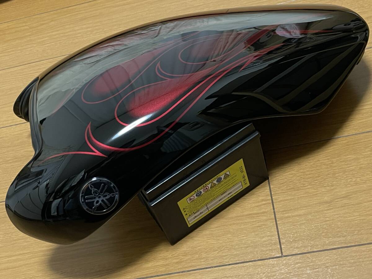 ◆V-Max1200◆ダミータンクカバー◆最終型◆フレア・ファイヤーパターン美品◆の画像7