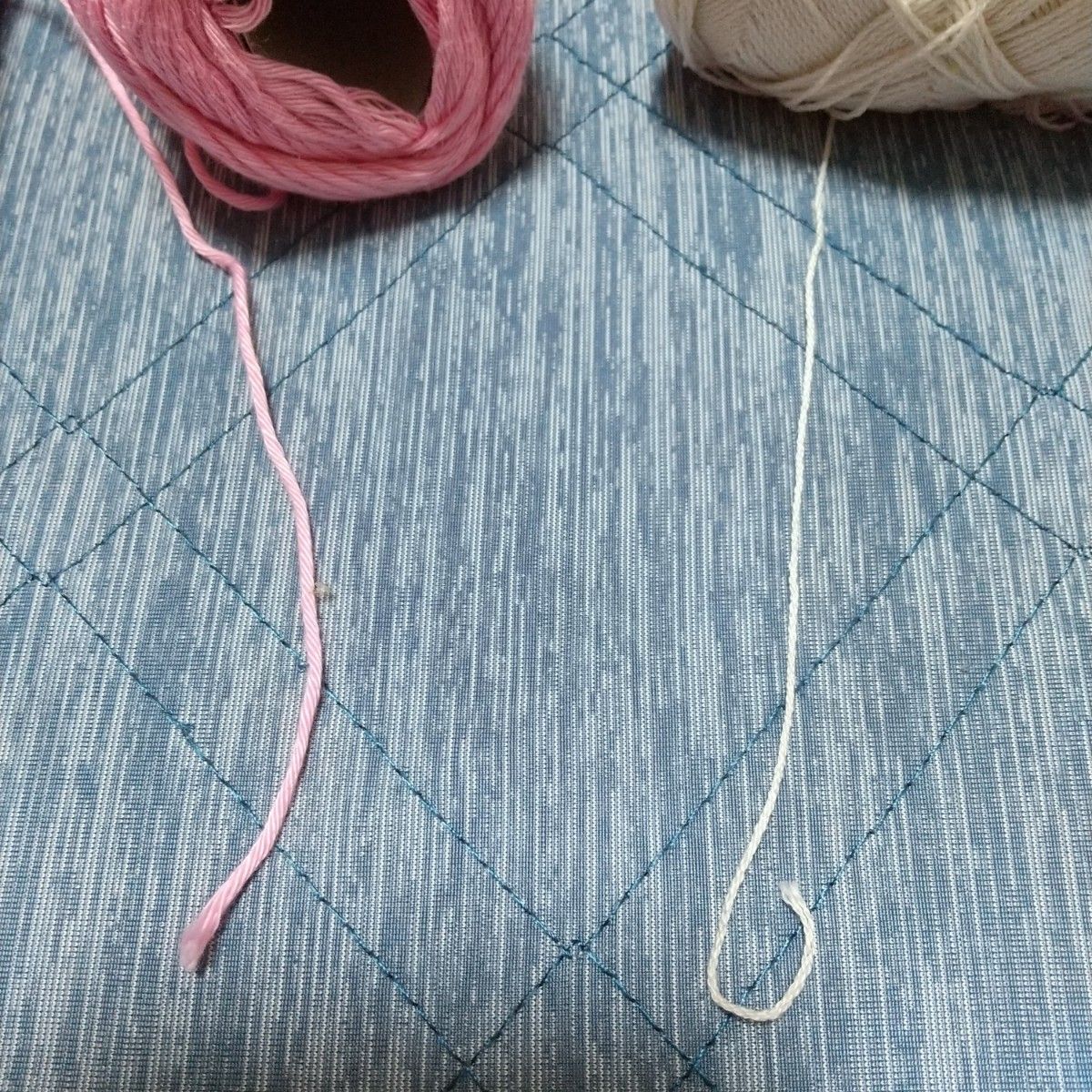 毛糸 サ－マヤ－ン ピンク キナリ 手芸材料 編み物
