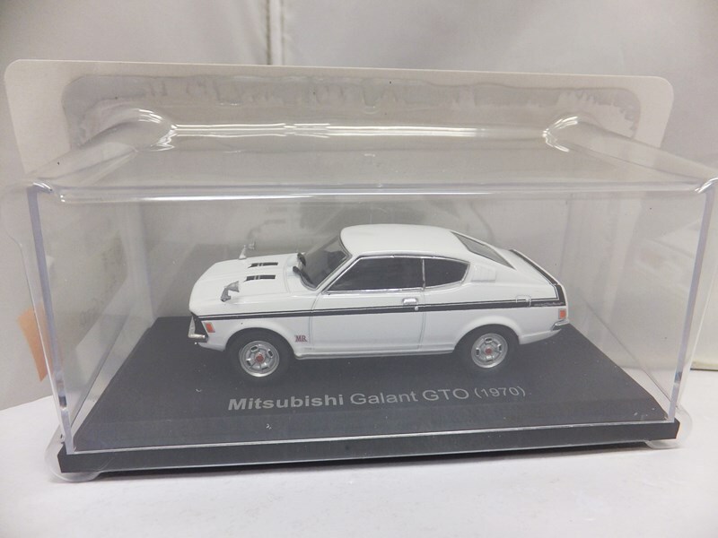 未開封 アシェット Hachette 1/43 ミニカー 国産名車コレクション vol.46 三菱 ギャラン GTO / 同シリーズ多数出品中 同梱歓迎の画像1