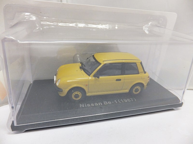 未開封 アシェット Hachette 1/43 ミニカー 国産名車コレクション vol.70 日産 Be-1 / 同シリーズ多数出品中 同梱歓迎の画像1