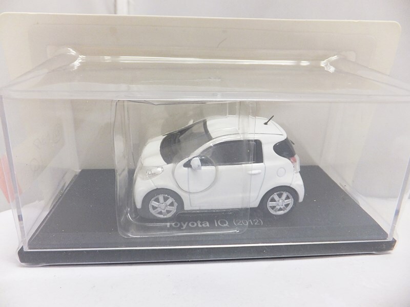  unopened ashetoHachette 1/43 minicar domestic production famous car collection vol.182 Toyota iQ / same series great number exhibiting including in a package welcome 