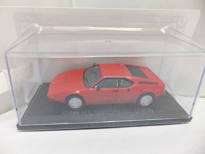  unopened asheto1/43 minicar domestic production famous car collection vol.237 imported car Germany BMW M1 Road Version / same series great number exhibiting including in a package welcome 