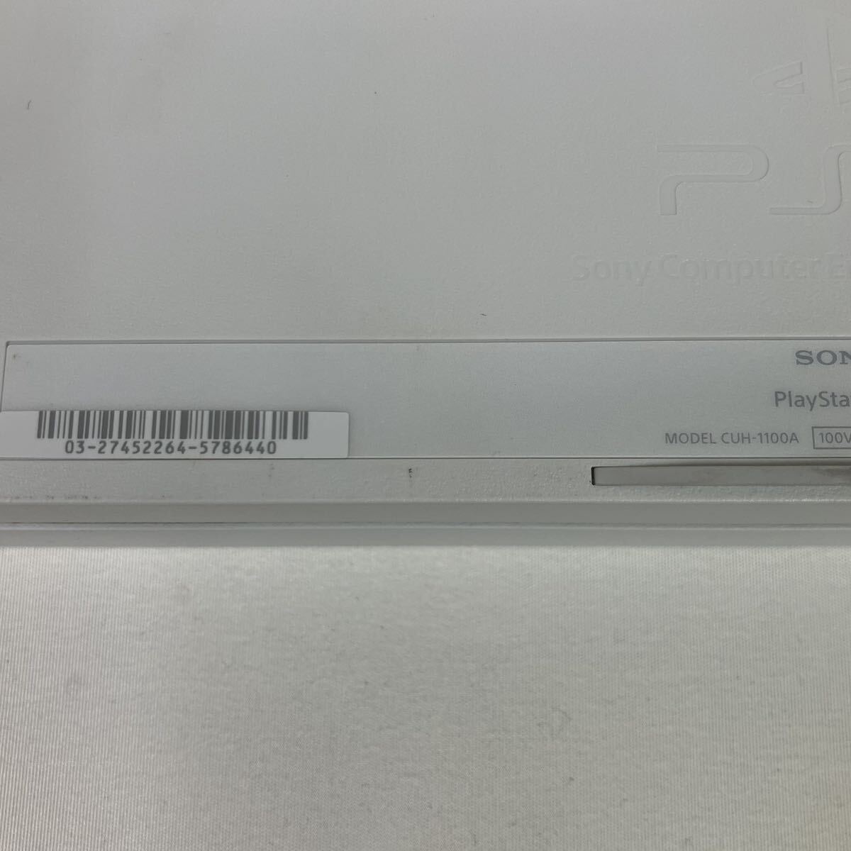 1円～ SONY ソニー PlayStation4 本体 CUH-1100AB02 グレイシャーホワイト 500GB ゲーム ハード 動作確認済 中古品 FW:7.02_画像3